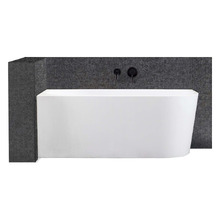 Harper Matte Acrylic Left Corner Bath